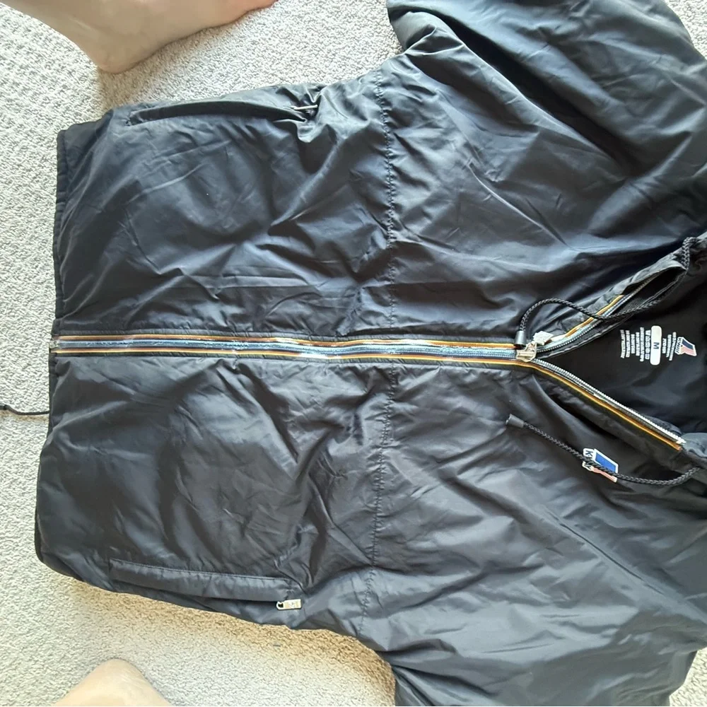 Kway Black Puffer Jacket